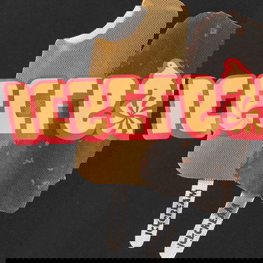 Tričko BBC IceCream END. x ICECREAM Popsicle T-Shirt Čierna | IC25S06, 4