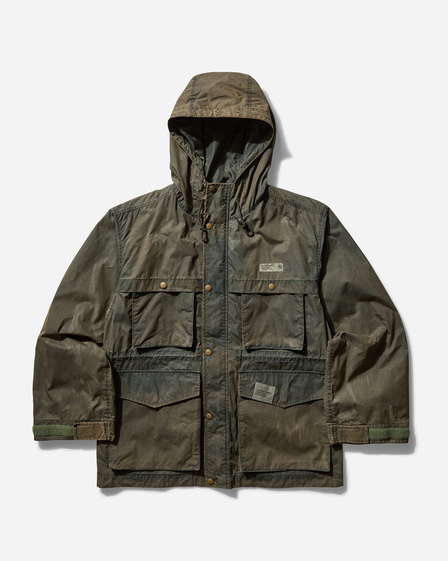 Parka Neighborhood Faded MP Hooded Jacket Zelené | 251SZNH-JKM03 OD, 0