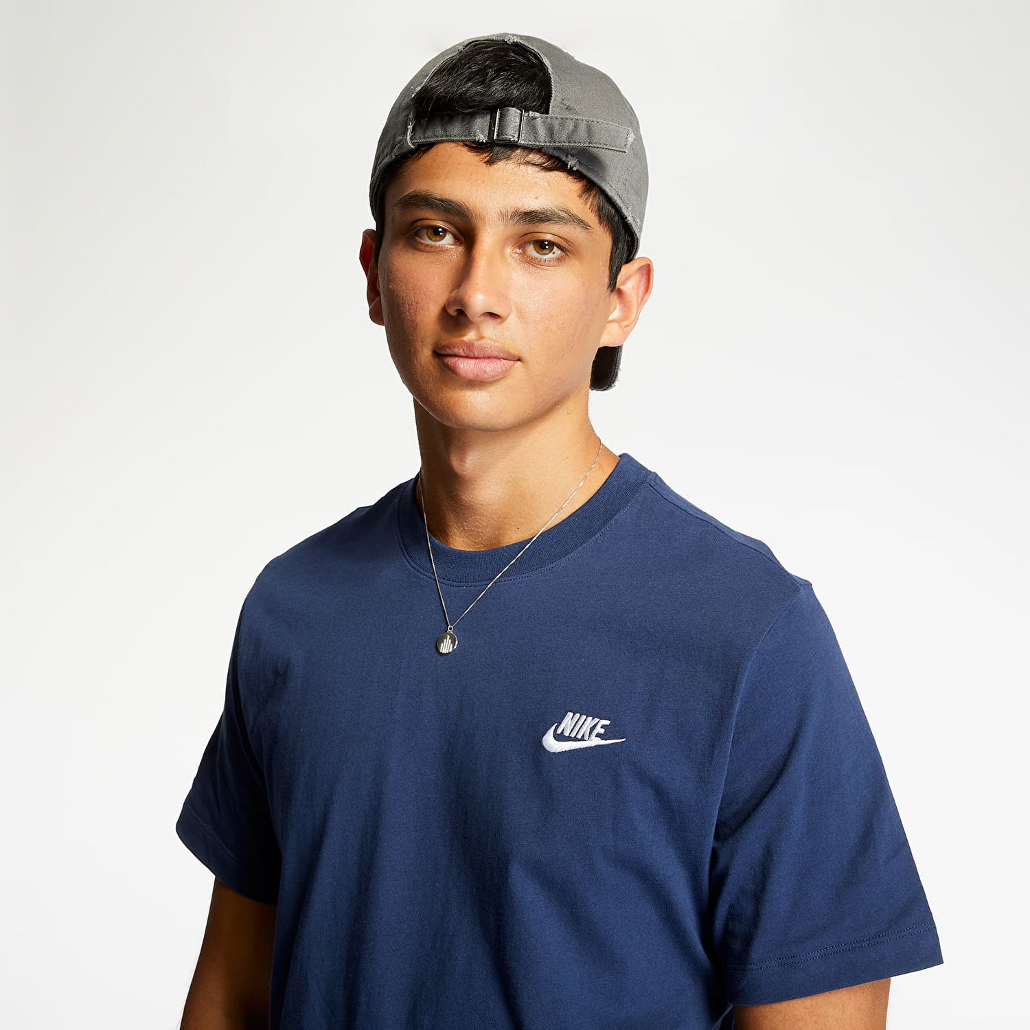 Tričko Nike Sportswear Club Tee Modrá | AR4997-410, 1