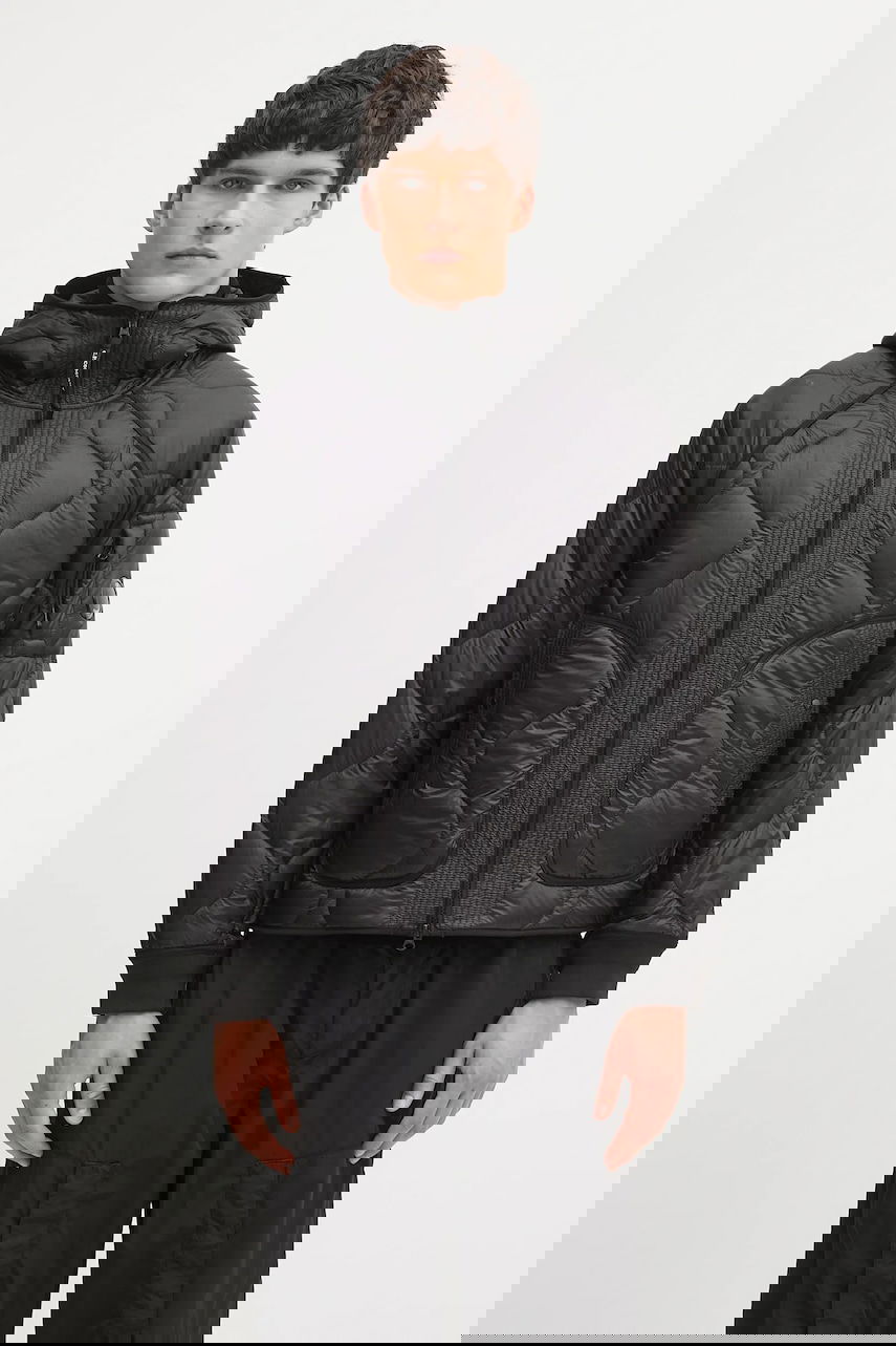 Prešívaná bunda C.P. Company C.P. Company Hooded Quilted Jacket Čierna | 19CMOW047A110158A, 0
