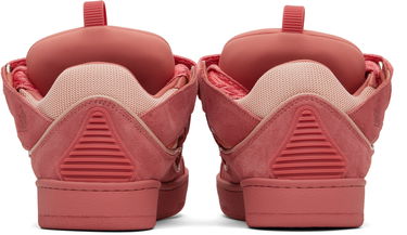 Tenisky a topánky LANVIN Purple Curb Leather Sneakers Fialová | FU-SKDK12-MONO-P25, 4