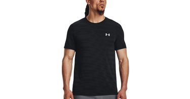 Tričko Under Armour HeatGear Seamless Ripple Tee Čierna | 1379281-001, 1