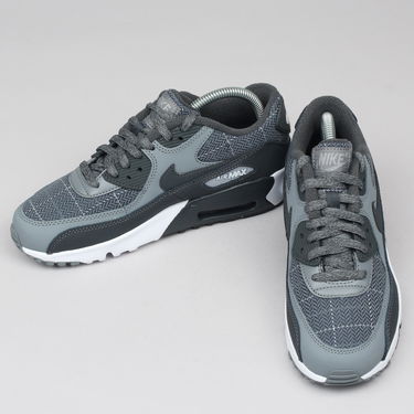 Tenisky a topánky Nike Air Max 90 SE Leather GS Šedá | 859560-001, 2