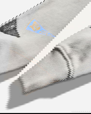 Mikina KAPITAL Sweat Knit 2Tones Remake Big Sweatshirt Béžová | EK-1139LCA ECRXBLACK, 4