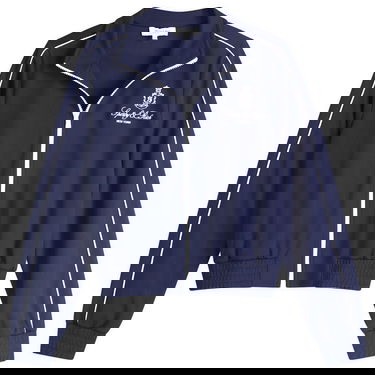 Bomber bunda Sporty & Rich Sporty & Rich Vendome Track Jacket Navy | JA059508205BL32-WHT, 1