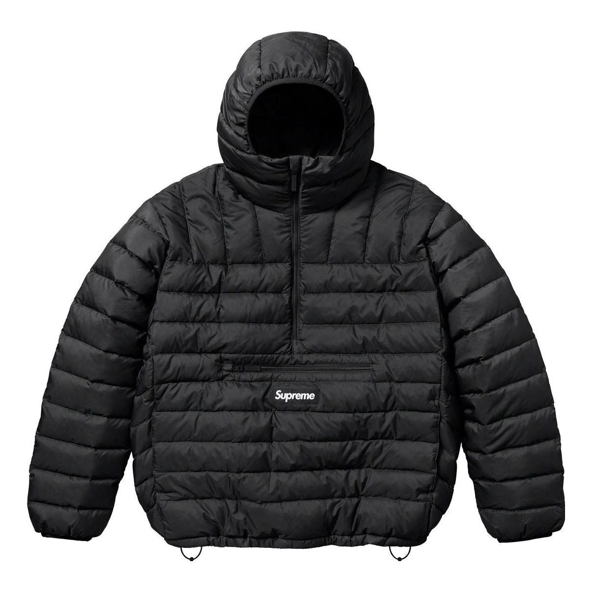 Prešívaná bunda Supreme Micro Down Hooded Pullover Čierna | SUP-FW23-132, 0