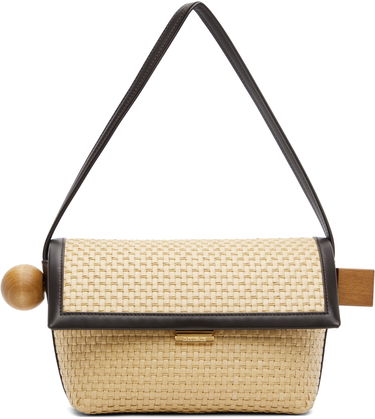 Taška cez rameno Jacquemus Jacquemus La Croisière 'The Rond Carré' Shoulder Bag Béžová | 25E243BA383-3239, 0