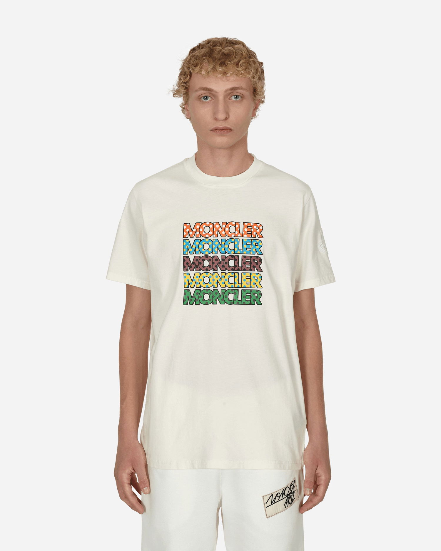 Tričko Moncler 1952 T-Shirt Béžová | H20928C00008 034, 0