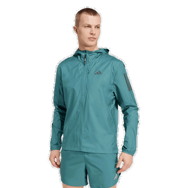 Vetrovka adidas Originals Own The Run Hooded Wind Jacket Zelené | KC2203, 0