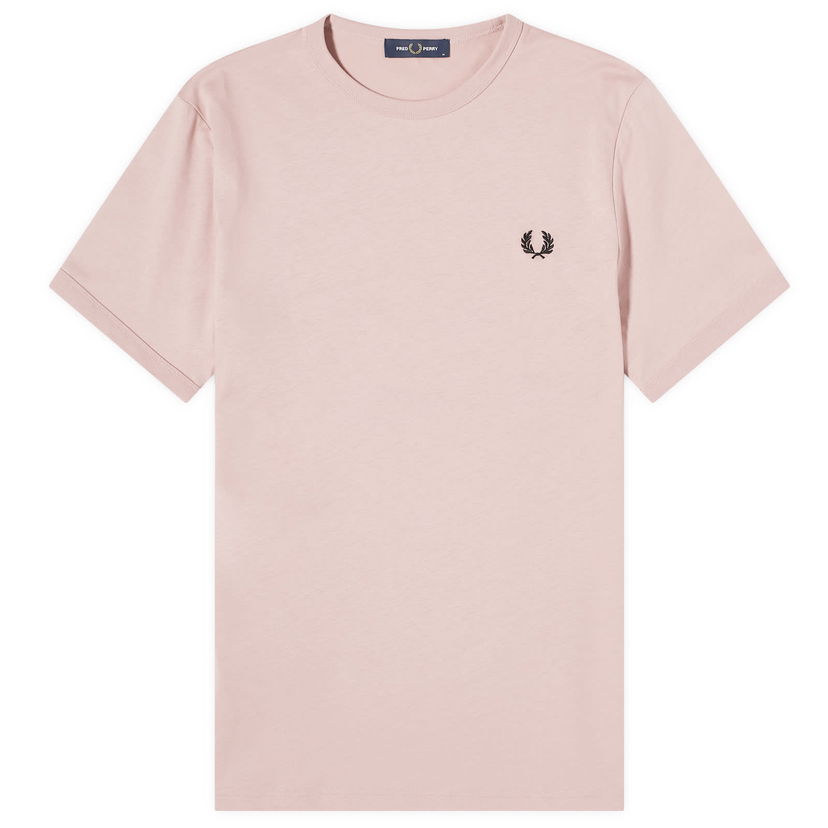 Tričko Fred Perry Ringer in Dusty Rose Ružová | M3519-S51