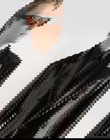 Bunda Dolce & Gabbana Double-breasted Sicilia Light Sequin Jacket Čierna | G2TV8TFLSIMN0000, 3