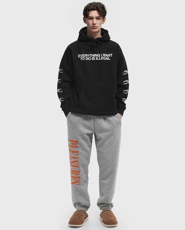 Tepláky Pleasures Pleasures Onyx Sweatpants Šedá | P24W001-GREY, 1