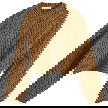 Sveter Cecilie Bahnsen Vibeke Fisherman Knit Jumper Hnedá | 2-24KNI51004, 0