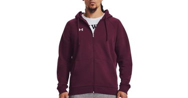 Mikina Under Armour Rival Fleece FZ Vínová | 1379767-600, 1
