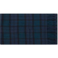 Šál Barbour Tartan Lambswool Scarf with Fringe Black Watch Navy | USC0001NY91, 1