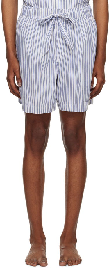 Šortky TEKLA Tekla Striped Pyjama Shorts Biela | SWS-SKS, 0