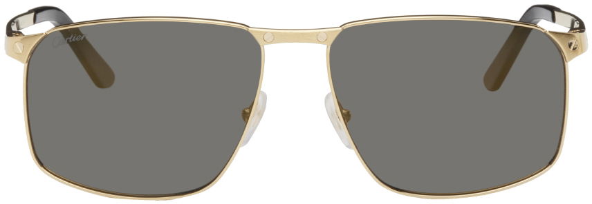 Slnečné okuliare Cartier Rectangular Sunglasses Metalická | CT0322S, 0