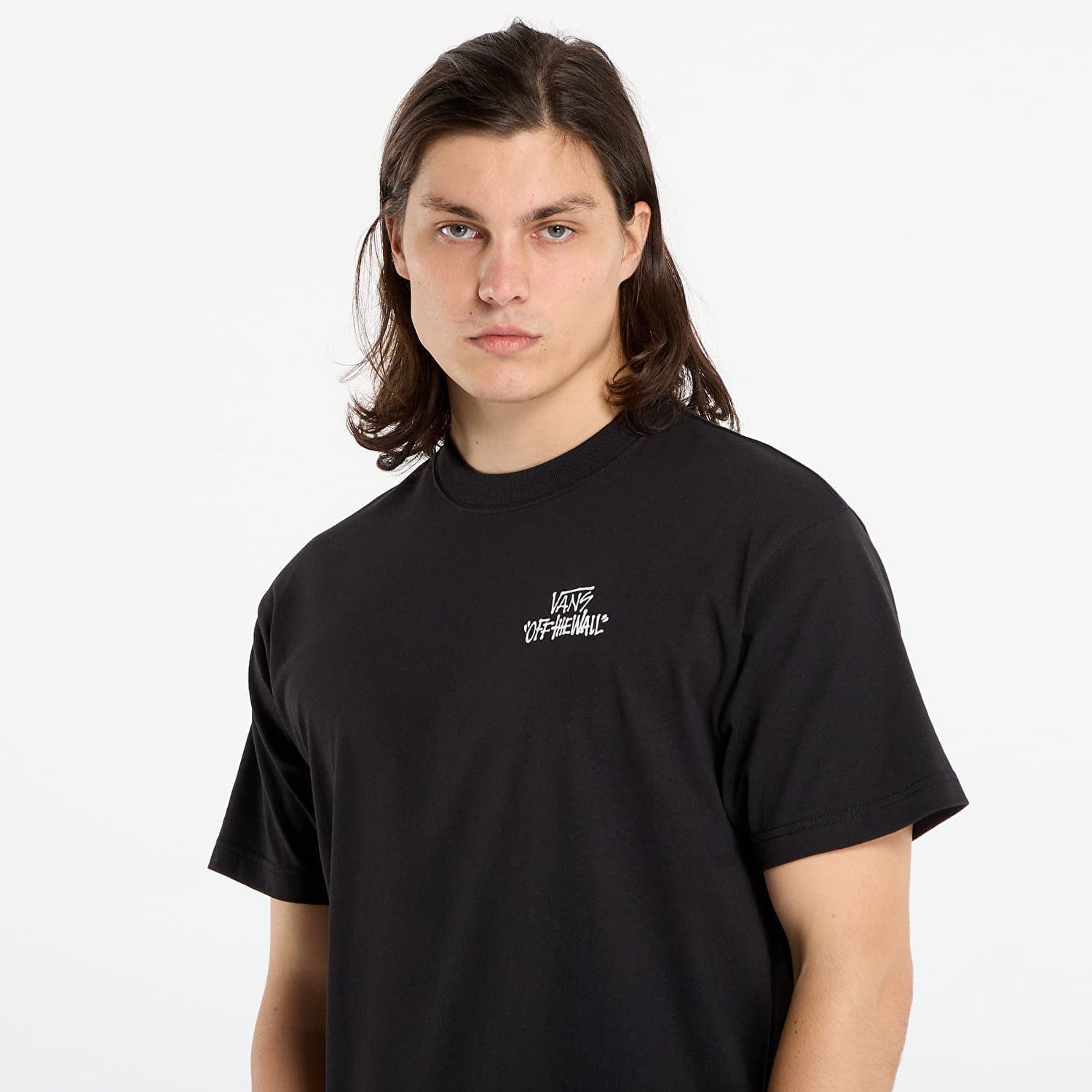 Tričko Vans T-Shirt Stomper Loose Fit Short Sleeve Čierna | VN000RD4BLK1, 1