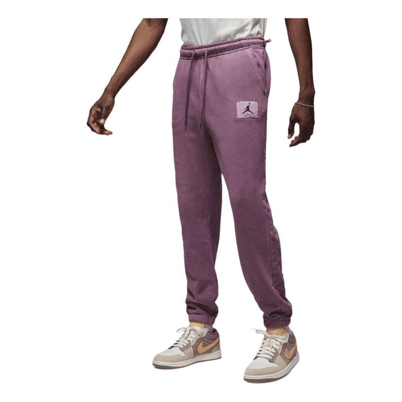 Tepláky Jordan Jordan Essential Fleece Washed Trousers Fialová | FB7299-508