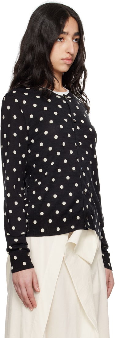 Sveter Comme des Garçons Comme des Garçons Polka Dot Cardigan Čierna | RO-N505-051-1, 1