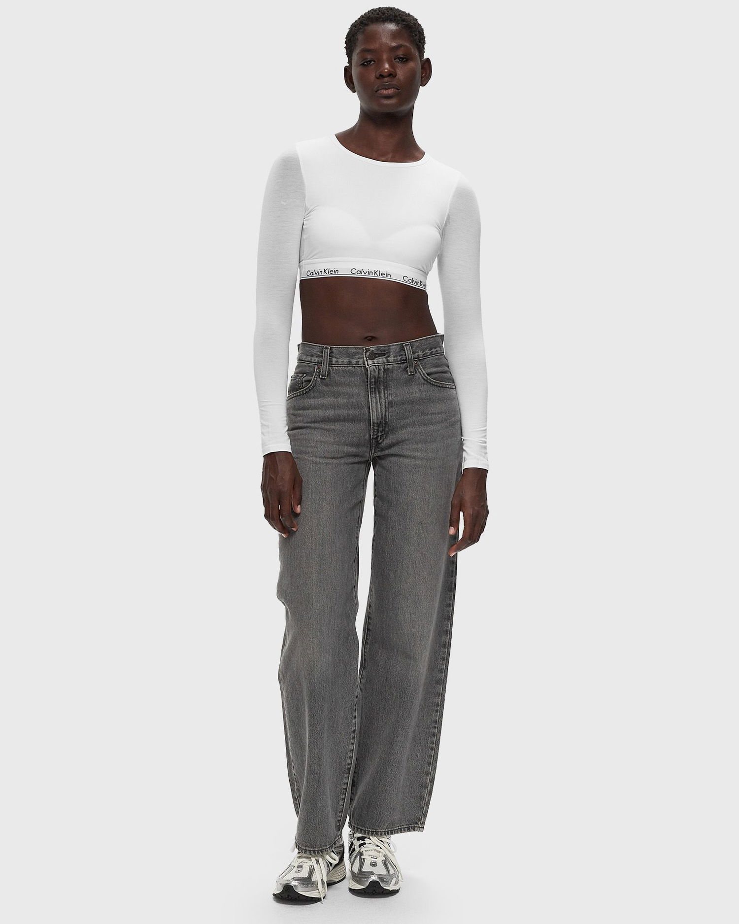 Tričko CALVIN KLEIN Underwear LIGHTLY LINED BRALETTE Biela | 000QF8009E100, 1