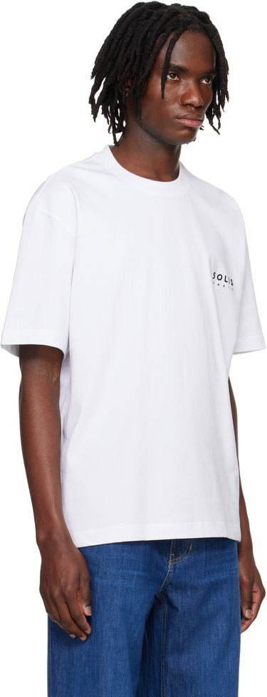 Tričko Solid Homme Solid Homme 'Paris' T-Shirt Biela | S251TS54, 1