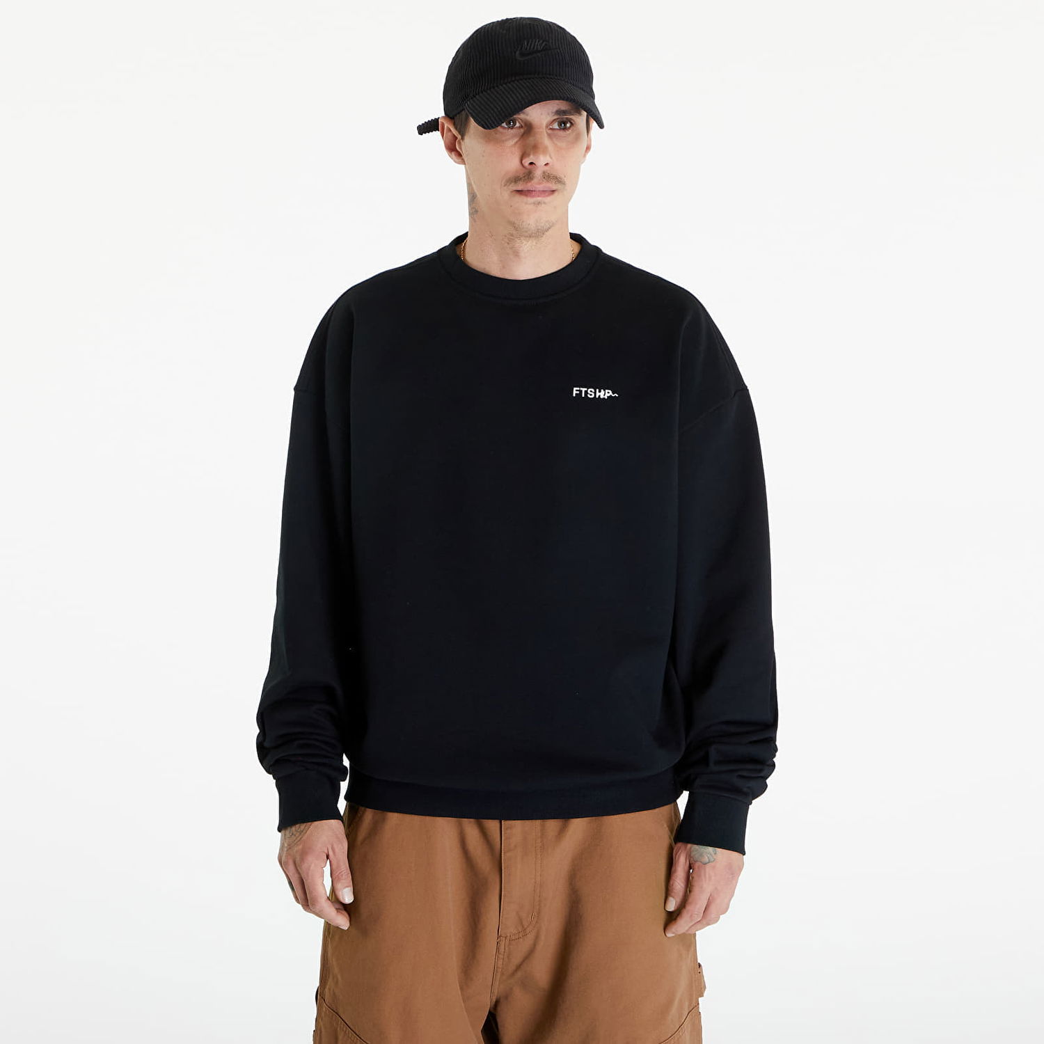 Mikina Footshop FTSHP x Club De Sport Métronome Crewneck Sweatshirt Čierna | FTSHP_334, 0