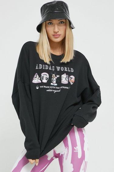 Mikina adidas Originals Sweatshirt Čierna | HL9056, 0