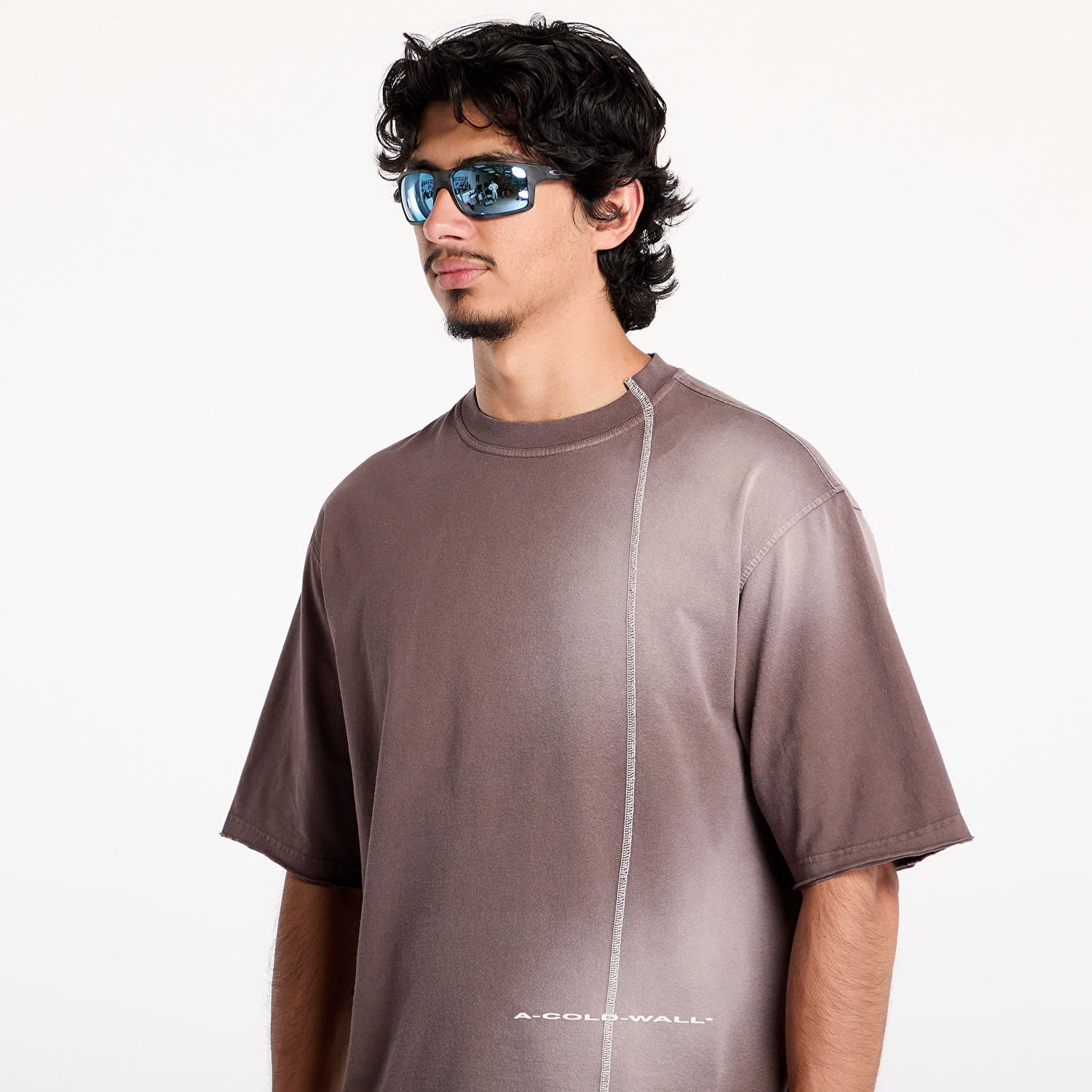Tričko A-COLD-WALL* Oxidise T-Shirt Brown Hnedá | ACWMTS202 Brown, 1