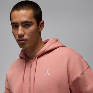 Mikina Jordan Jordan Brooklyn Fleece Full-Zip Hoodie Ružová | IB7231-685, 4