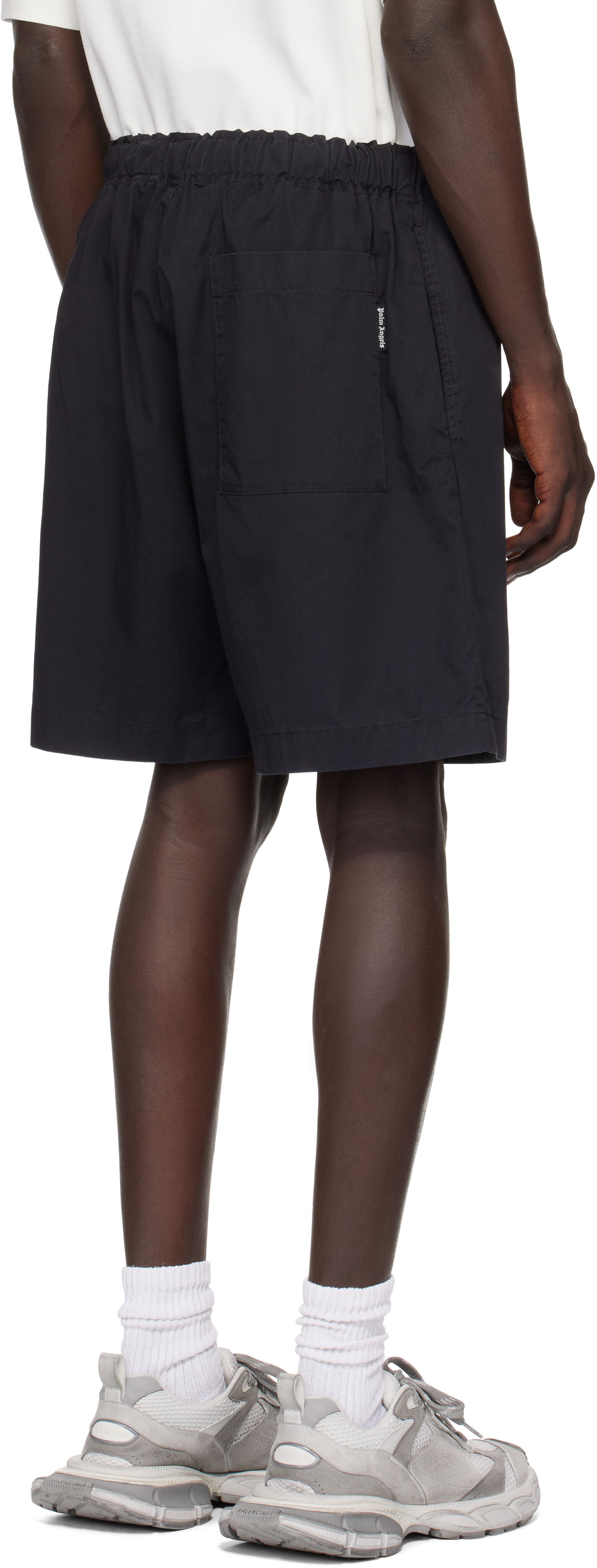 Waist Logo Print Shorts