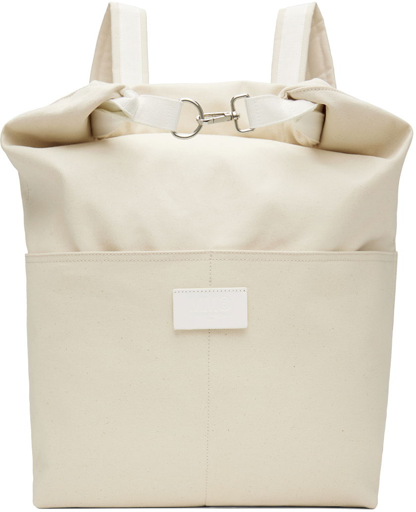 Batoh Maison Margiela MM6 Off-White Utility Béžová | SB5WA0003 P5227, 0