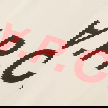Tričko A.P.C. VPC Logo T-Shirt Béžová | COBQX-H26943-AAC, 2