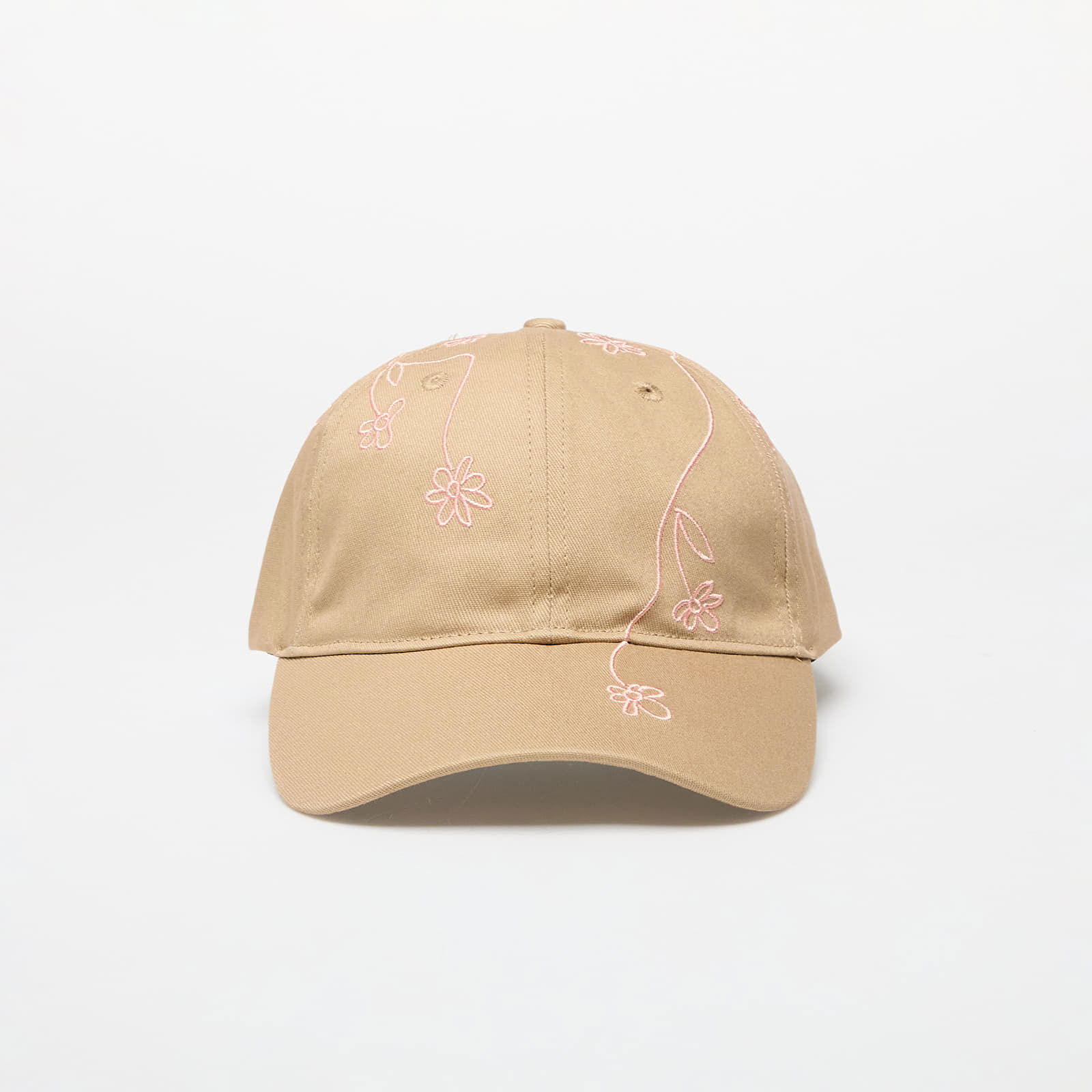 Embroidered Flower Baseball Cap