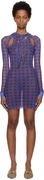 Ottolinger Checked Hooded Minidress