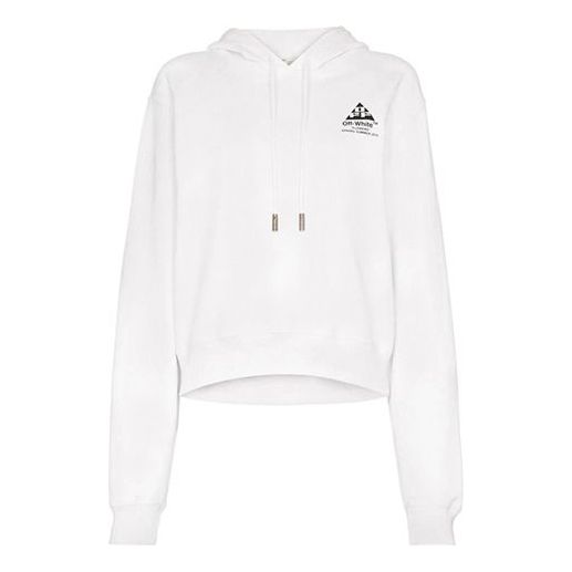 Mikina Off-White Back Logo Loose Hoodie Biela | OWBB016R190030430110, 0