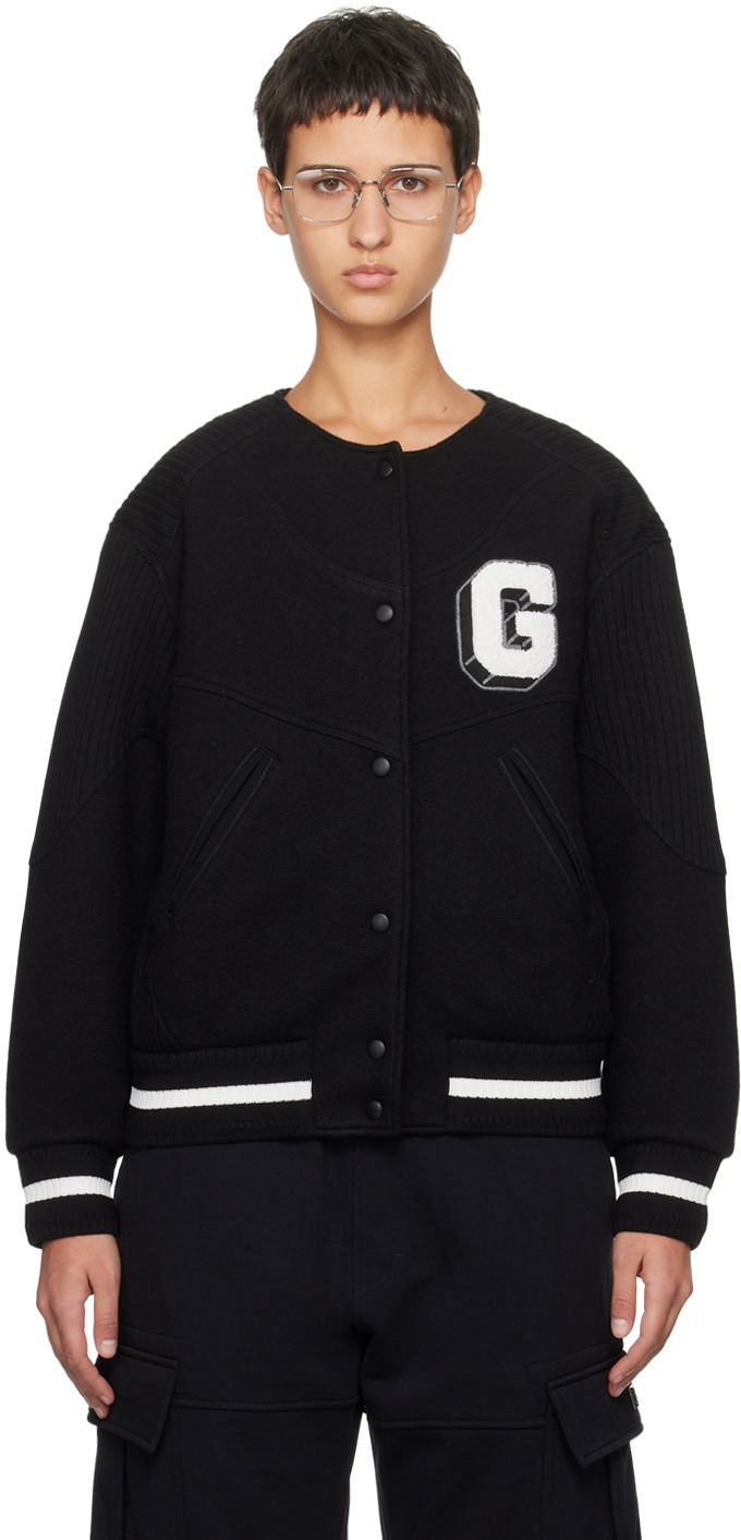 Bomber bunda Givenchy 'G' Patch Bomber Jacket Čierna | BW00N44ZKF001