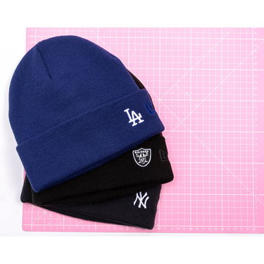 Kulicha New Era NFL Mini Logo Cuff Beanie Las Vegas Raiders One Size Čierna | 60691119, 1