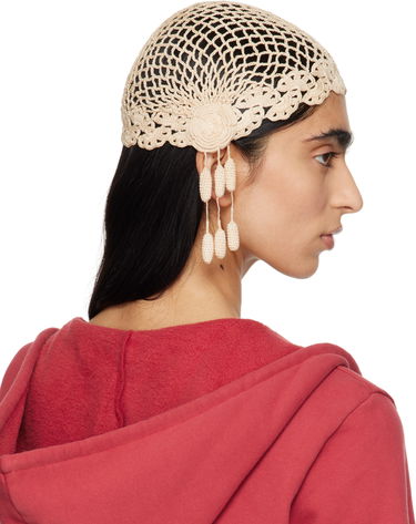 Klobúk Bode Bode Blossom Crochet Beanie with Tassels Čierna | MRS25KA022, 4