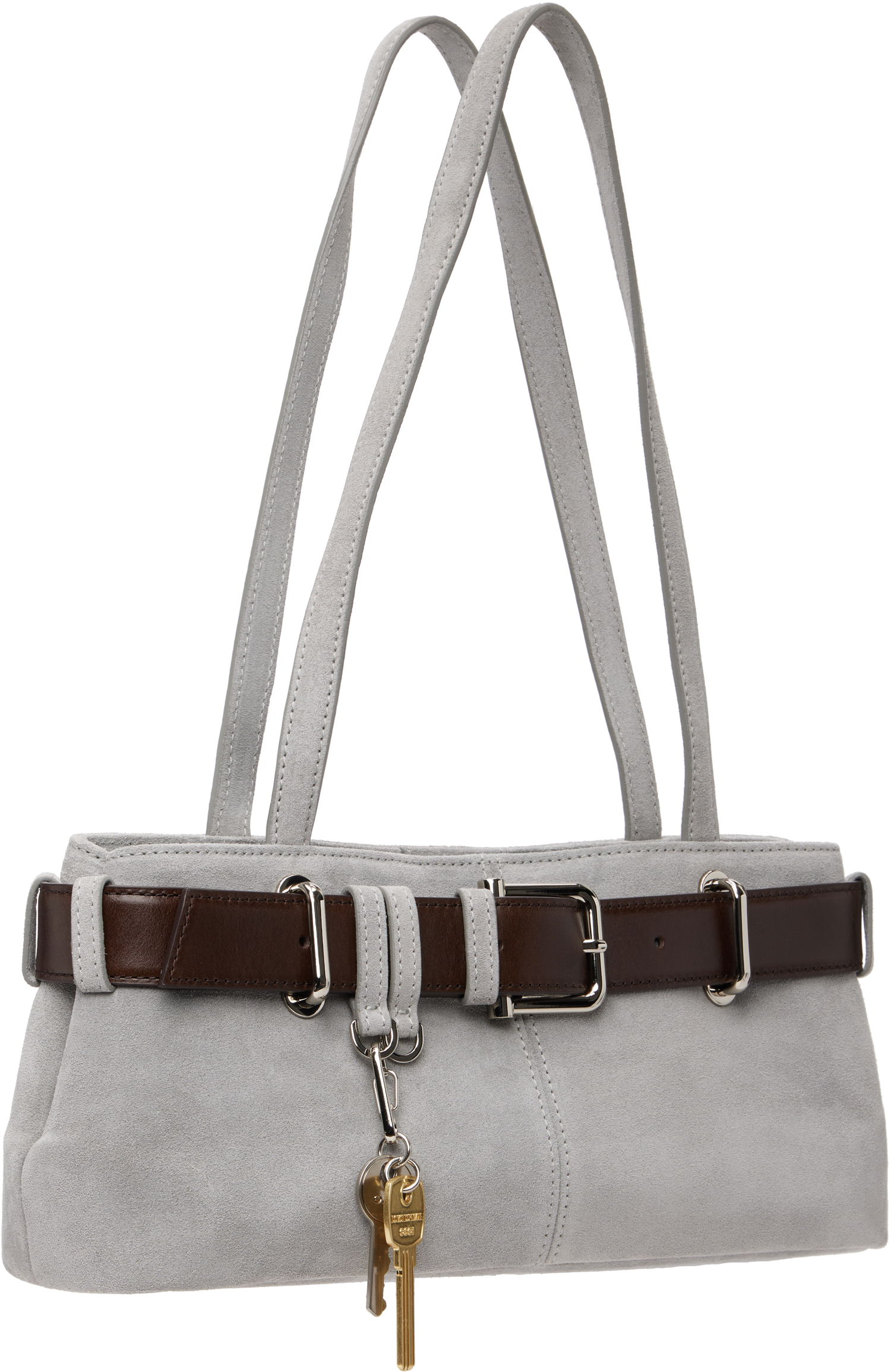 Taška cez rameno OSOI Shoulder Brocle Mini Bag Šedá | 25FB05009282, 1