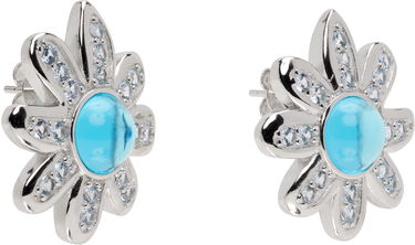 Náušnice Collina Strada Collina Strada Silver Daisy Earrings with Yellow Center Žltá | XX1092, 4