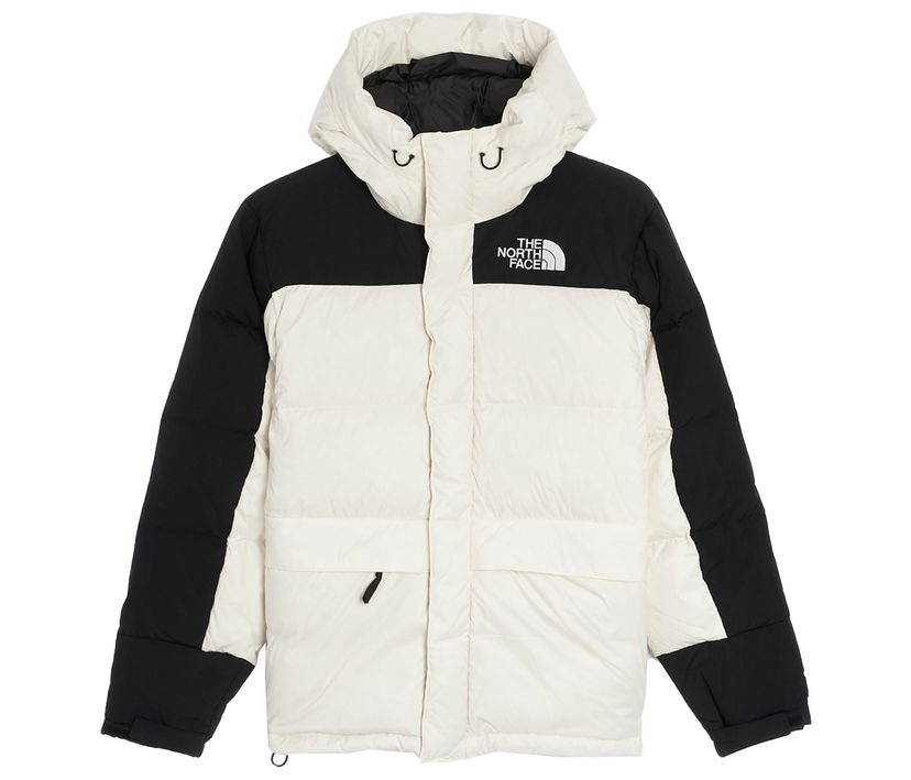 Bunda The North Face HMLYN Down Parka Jacket White Black Biela | NF0A4QYXN3N1