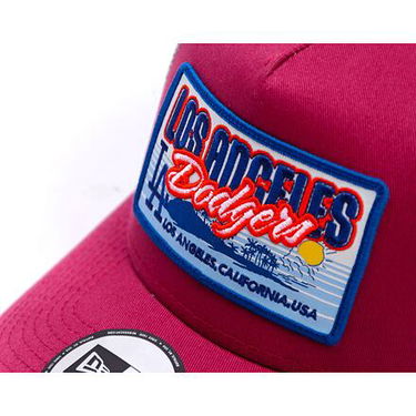 Šiltovka New Era LA Dodgers MLB Patch 9FORTY Trucker Cap One Size (56-59 cm) Ružová | 60595249, 6