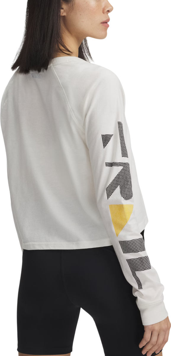 Tričko Under Armour Under Armour UA Trail Run Graphic Long Sleeve T-Shirt Biela | 1389843-279, 1