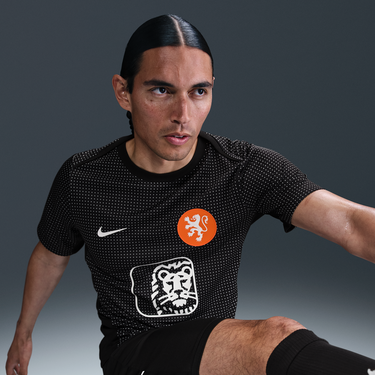 Dres Nike Dri-FIT Netherlands Academy Pro Pre-Match Short Sleeve Football Jersey Čierna | FZ9712-011, 0