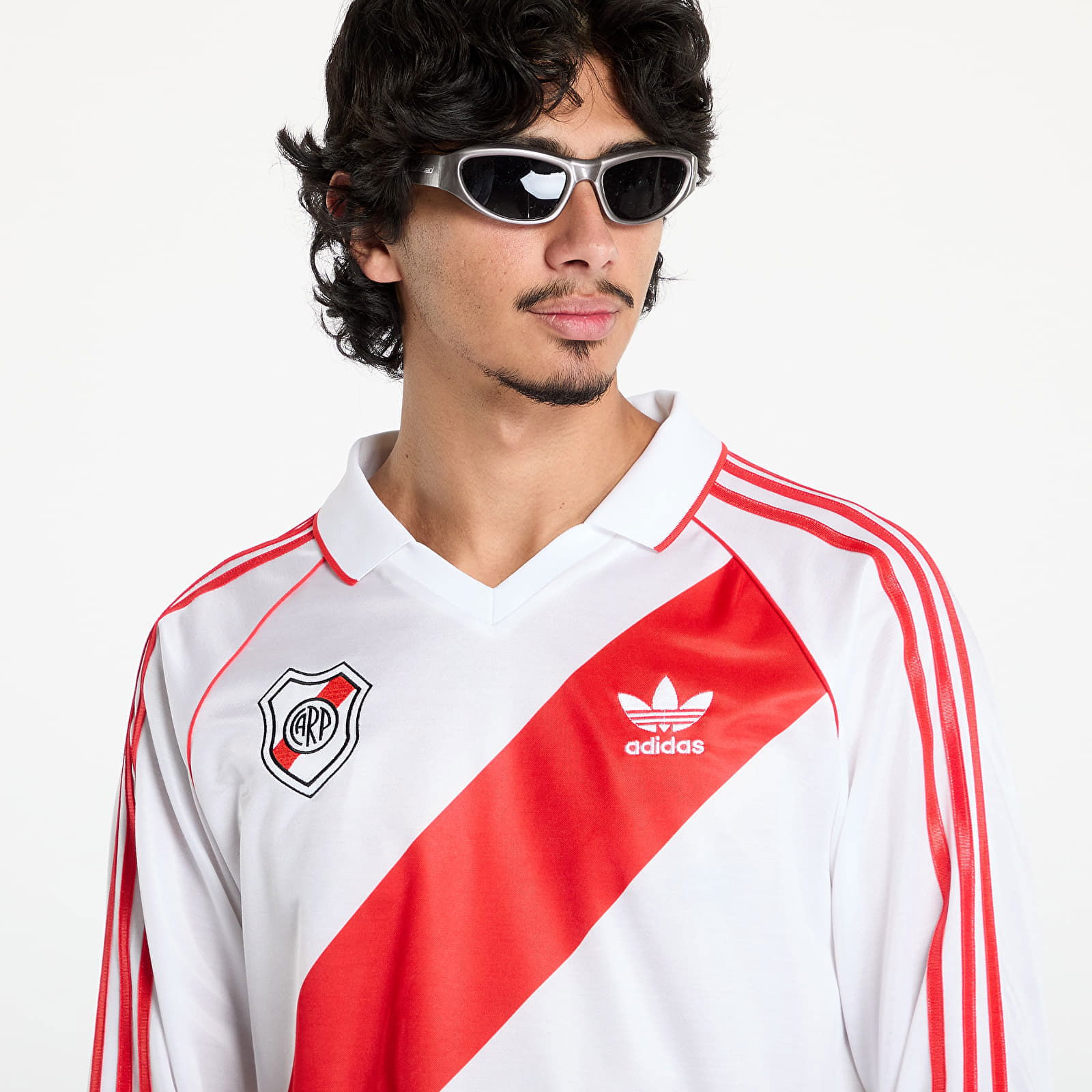 adidas River Plate 94 Jersey White/ Red S