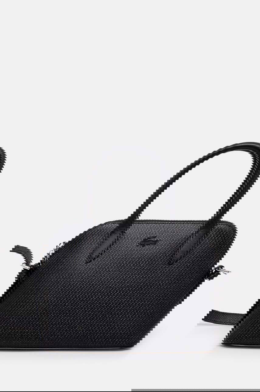 Kabelka Lacoste Lacoste Small Dome Satchel Čierna | NF3723KL, 0