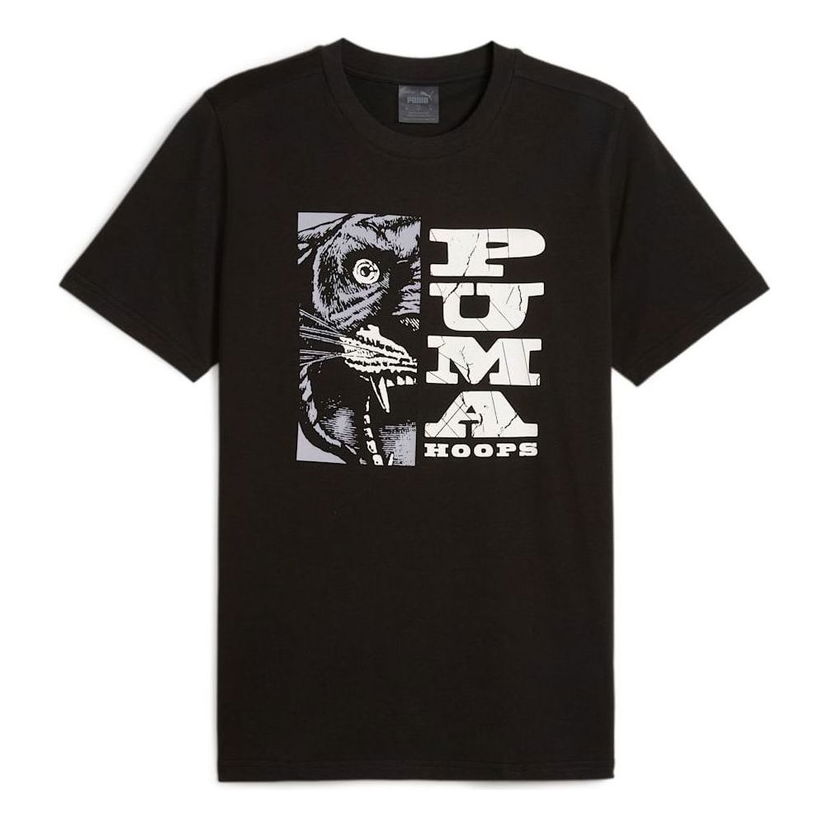 Tričko Puma Hooper Graphic T-Shirt Čierna | 625284-01