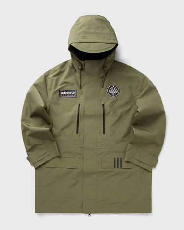 Parka adidas Originals Originals SUNNYHURST SPZL Waterproof Parka Zelené | KA1326, 2