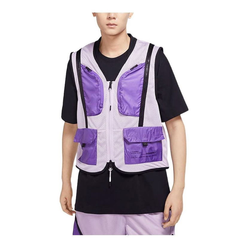Vesta Jordan Jordan Utility Cargo Vest Fialová | DM1387-530